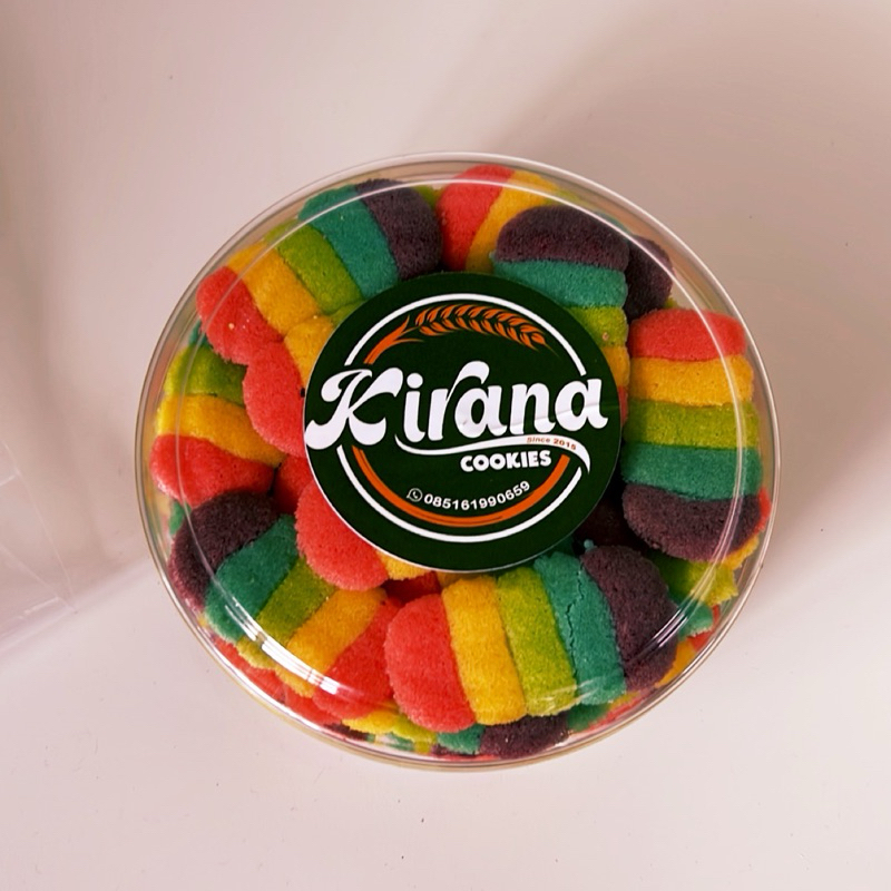 

lcookies lidah kucing rainbow