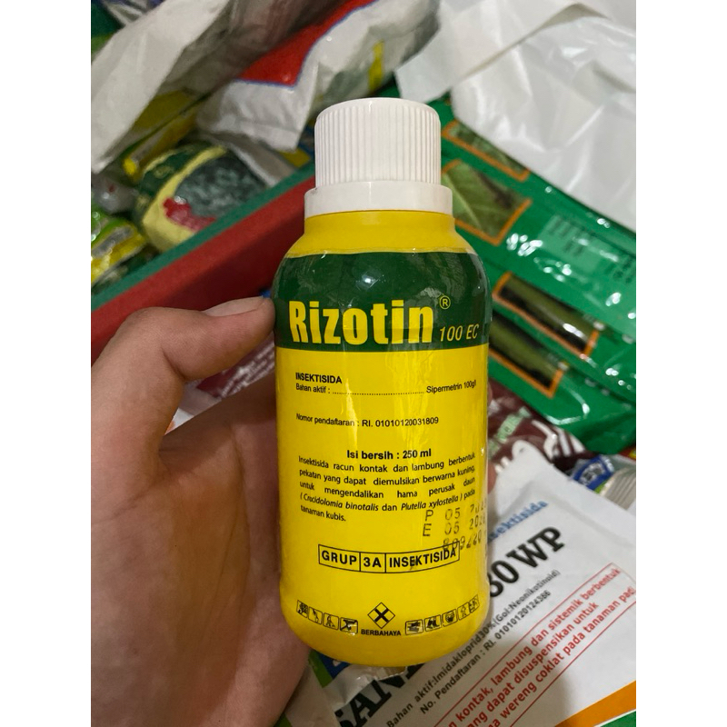 rizotin 250ml insektisida rizotin 250ml original