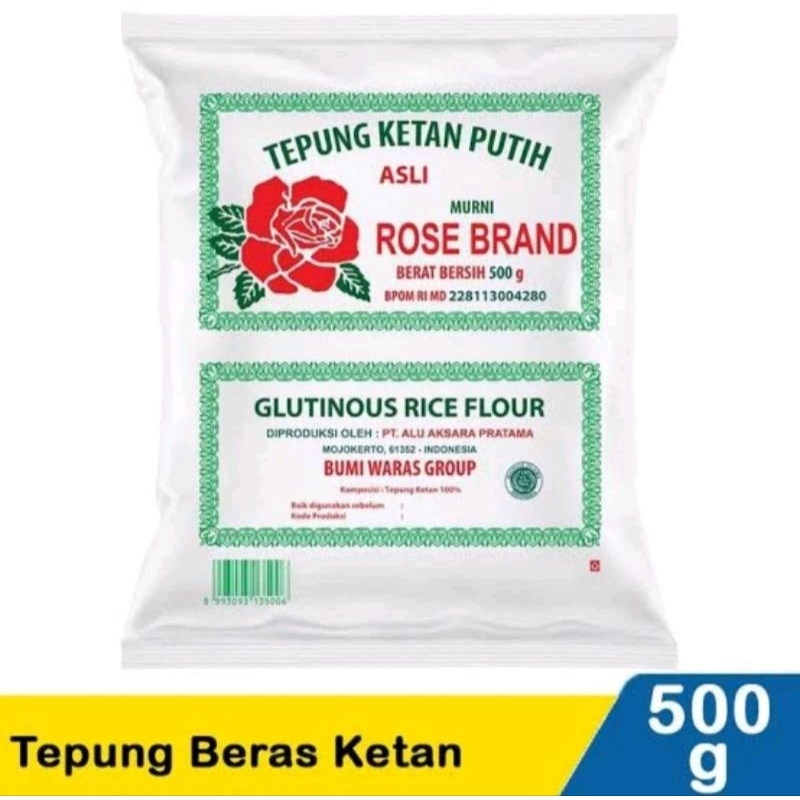 

TEPUNG KETAN RB/ROSE BRAND KEMASAN 500GR