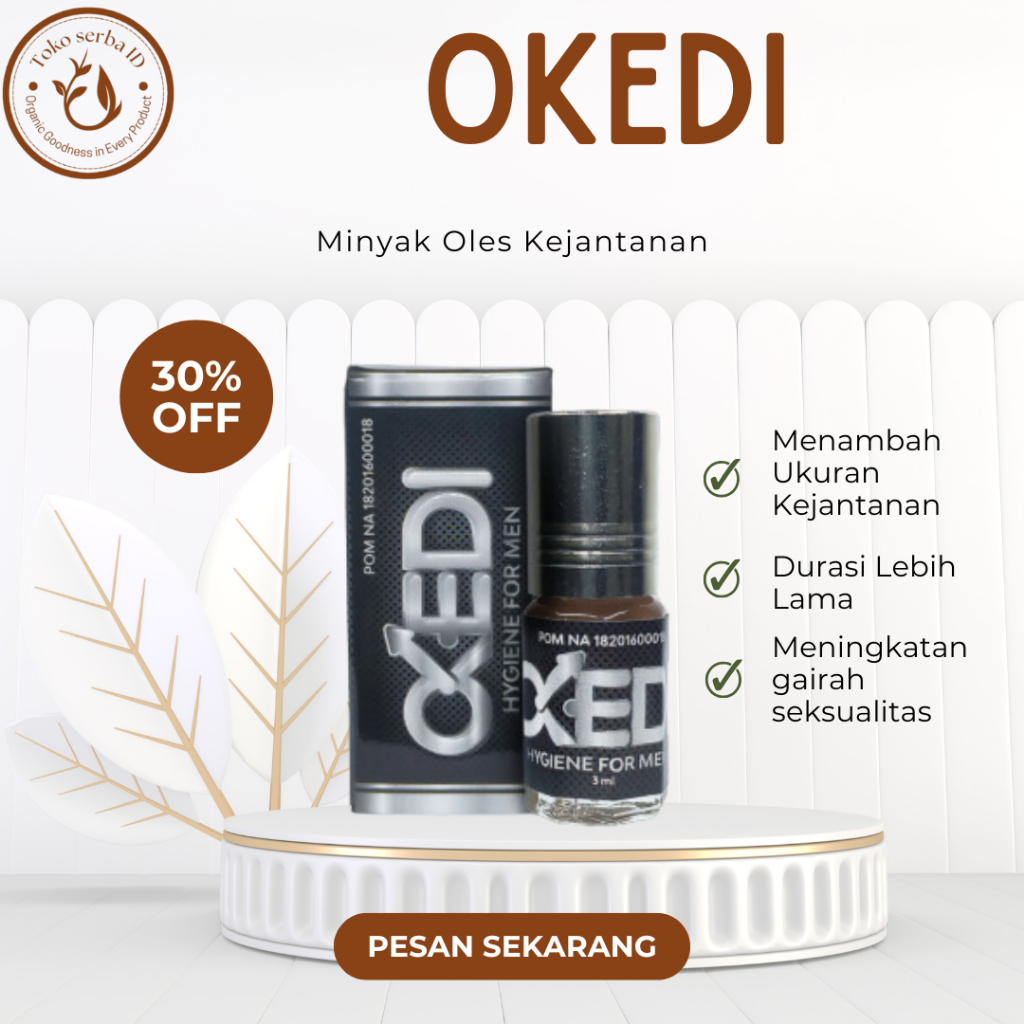 MINYAK OLES ATAU OBAT BPOM DAN HALAL OKEDI