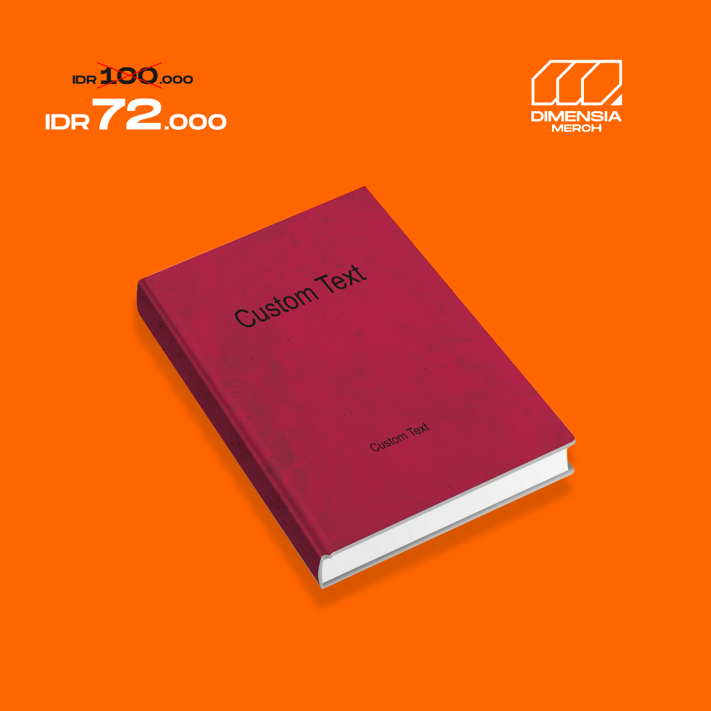 

NOTEBOOK - CUSTOM TEXT - CUSTOM