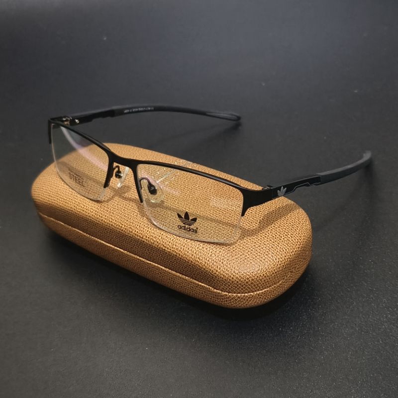 Frame Kacamata Model Sport Pria Adidas half Metal
