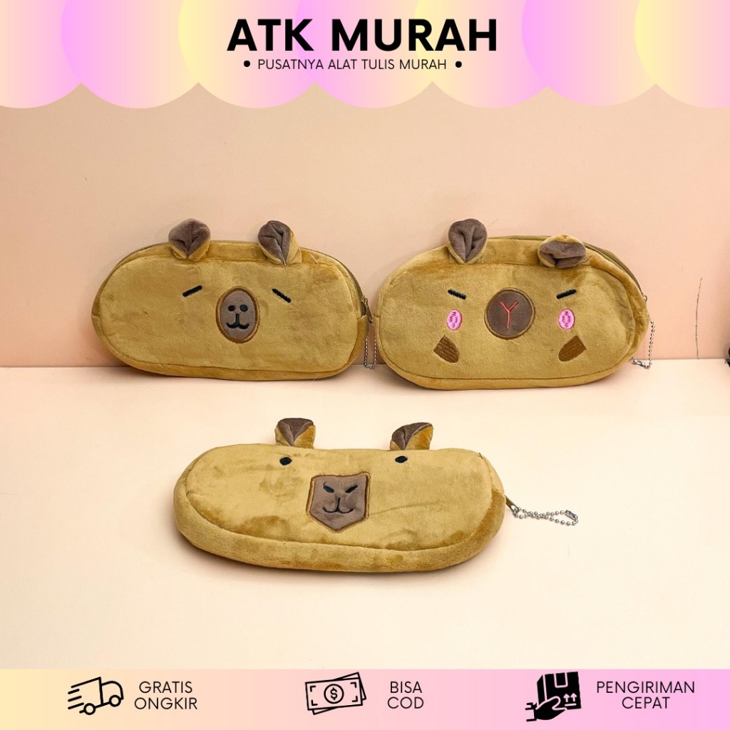 

KOTAK PENSIL KAIN CAPYBARA WAJAH KP-1667 CAPPYBARA KAPIBARA CAPYBARA ALAT TULIS KANTOR TERMURAH COD