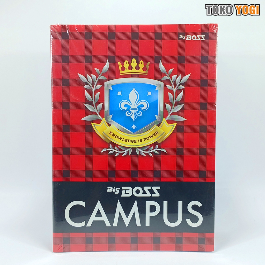 BUKU TULIS BIG BOSS 50 LEMBAR || 1 PACK (10 BUKU) || CAMPUS