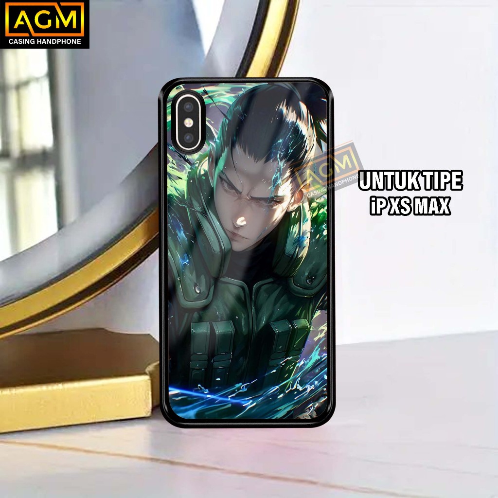 Case iPhone XS Max Terbaru Case kilau - New Case Glossy casing Hp iPh XS Max [MOTIF-ANIME1] -AGM Cas