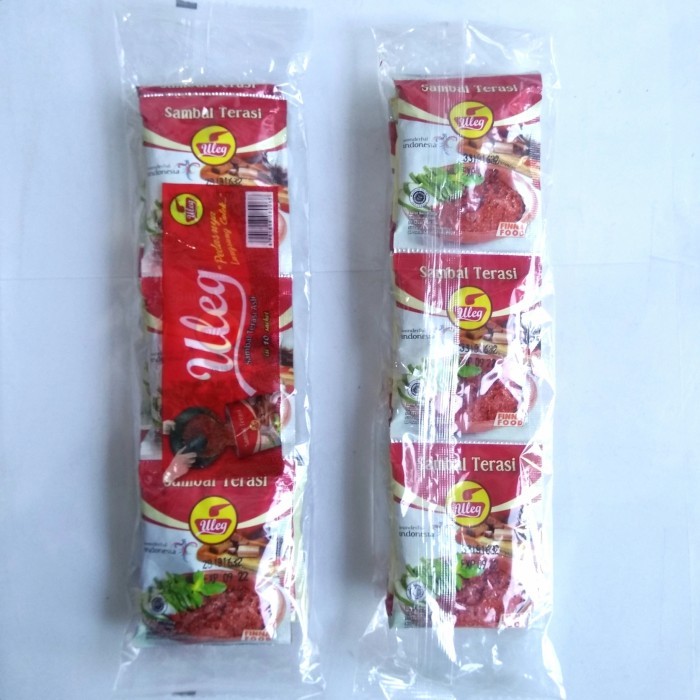 

FINNA SAMBAL ULEG TERASI 1 PACK ISI 10 SACHET