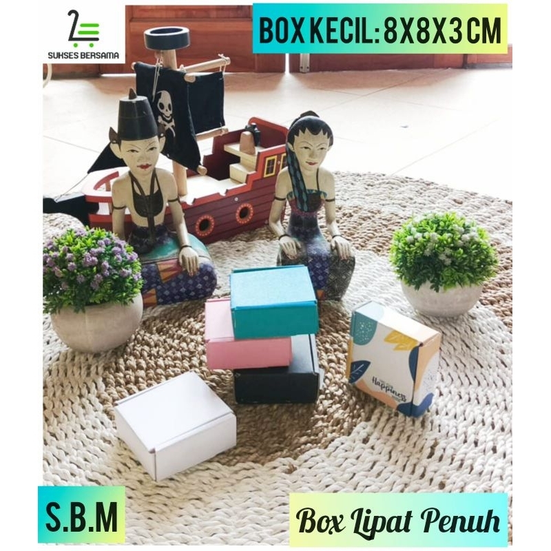 

Box 8x8x3 cm/Karduskecil/Box kecil/hampers/Packaging