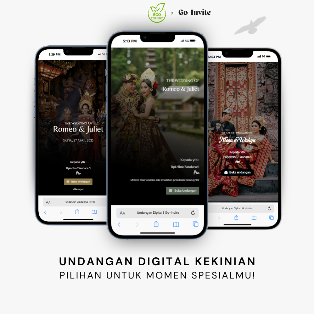 Undangan Digital Pernikahan - Undangan Wedding Digital – Simple & Berkelas