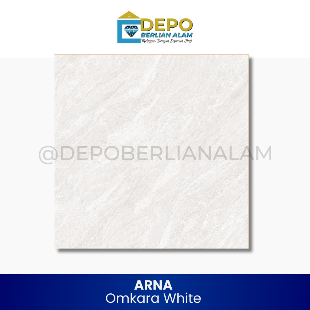 GRANIT 60X60 GLOSSY ARNA OMKARA WHITE
