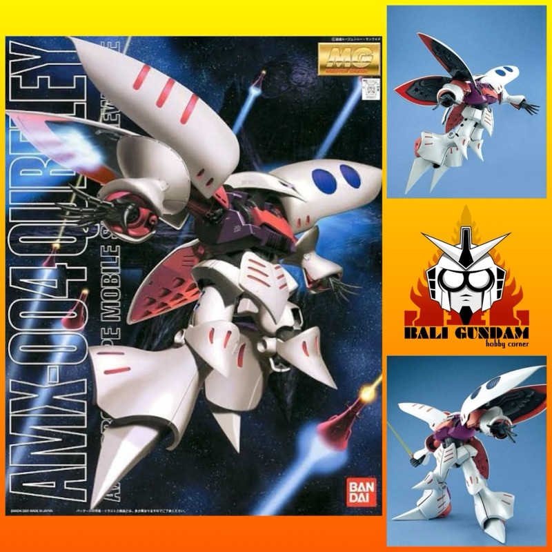 MG 1/100 AMX-004 QUBELEY Bali Gundam Hobby Corner Bandai Original