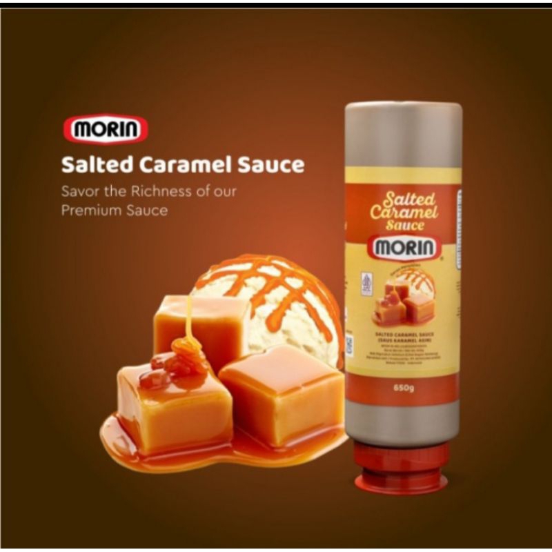 

MORIN Salted Caramel Sauce 650gr