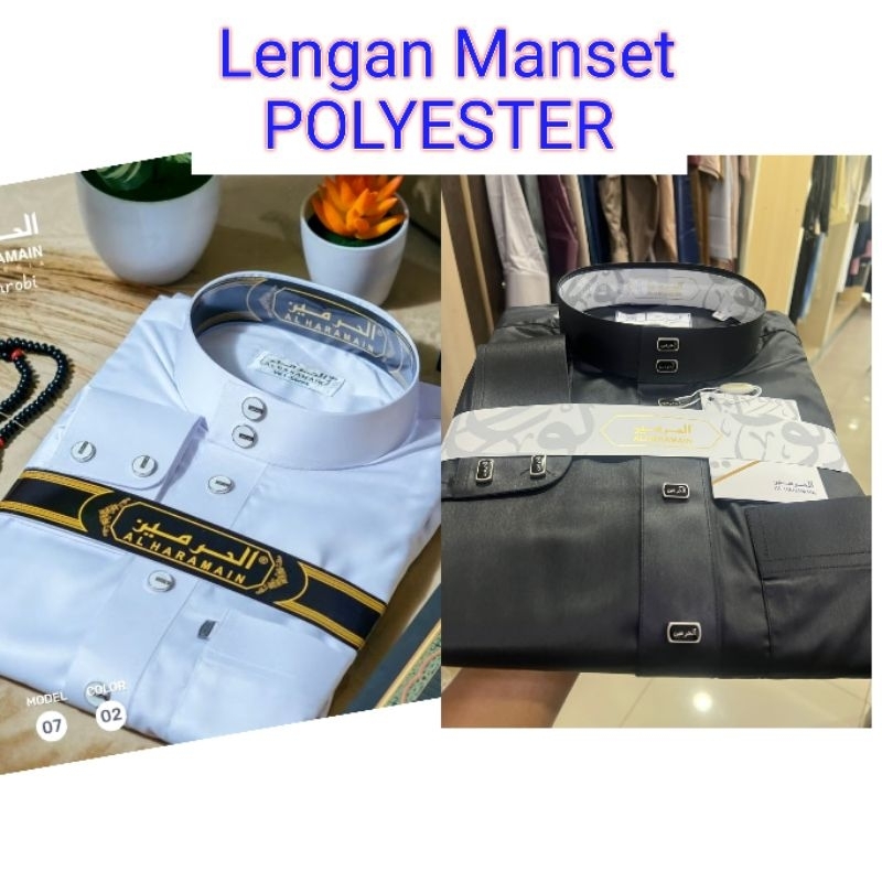 AL Haramain Jubah / Gamis Manset (07) Lengan Manset