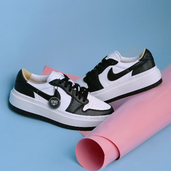 Air Jordan 1 Low Elevate Black Panda (W) 100% Original