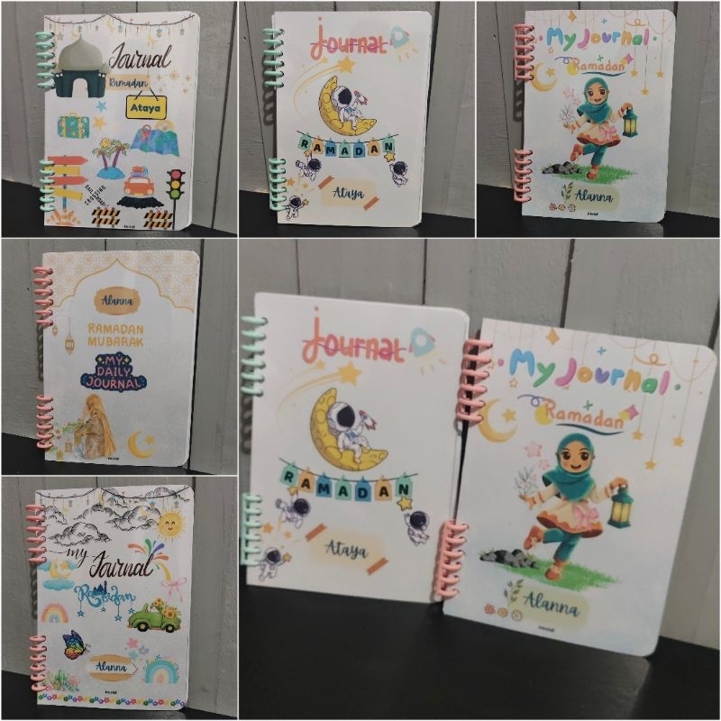 

custom Jurnal Ramadan Anak, bisa tanpa Nama