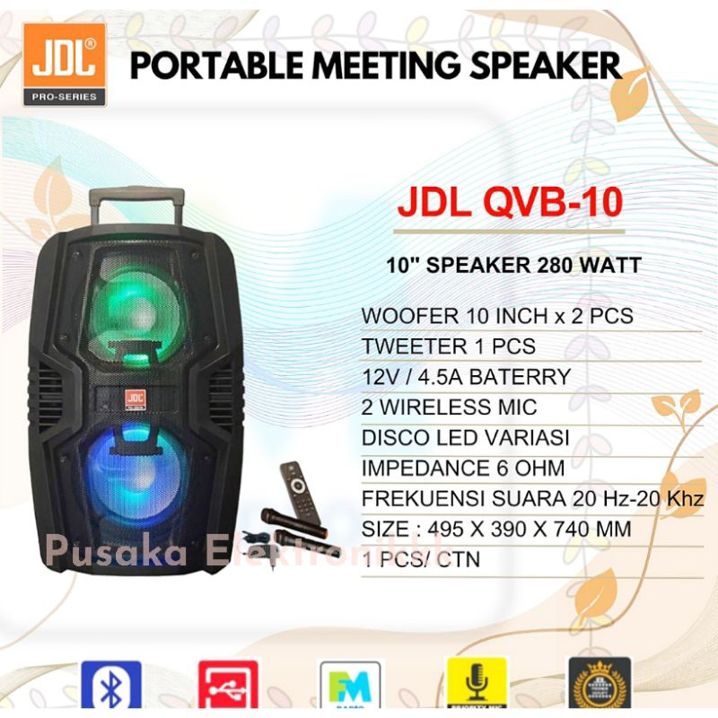 MEETING SPEKER PROFESSIONAL JDL QVB-10