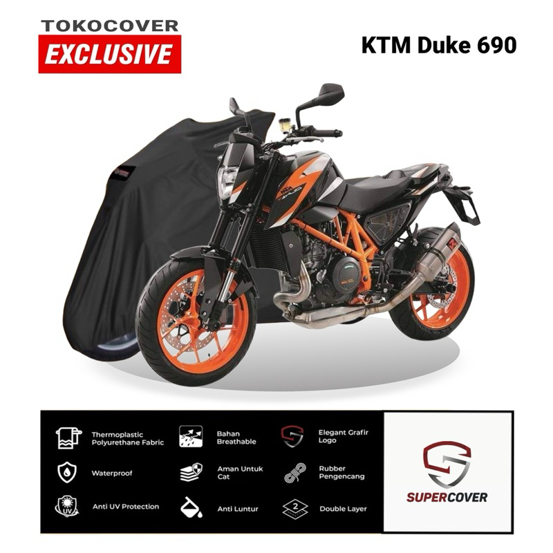 Cover Motor Sarung Motor KTM DUKE 690 Premium