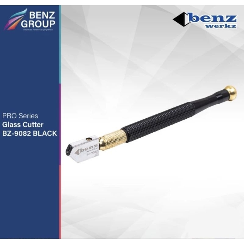 

Alat Pisau Potong Kaca Benz Werkz BZ-9082 Oil Glass Cutter Hitam