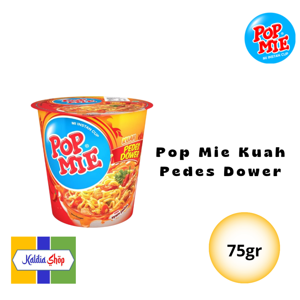 

Mie Pop Mie Kuah Pedes Dower 75gr