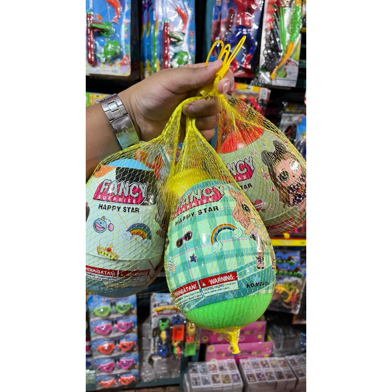Mainan Telur Berhadiah ( Egg Surprise ) Telur jumbo