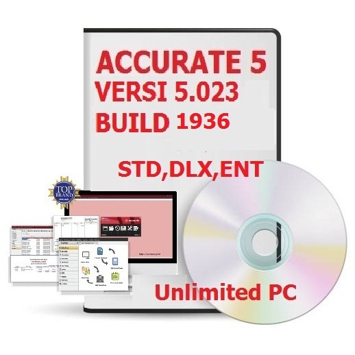 ACCURATE 5 TERBARU UNLIMITED PC STANDARD DELUXE ENTERPRISE