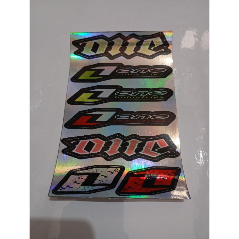 

Stiker tulisan papan hologram