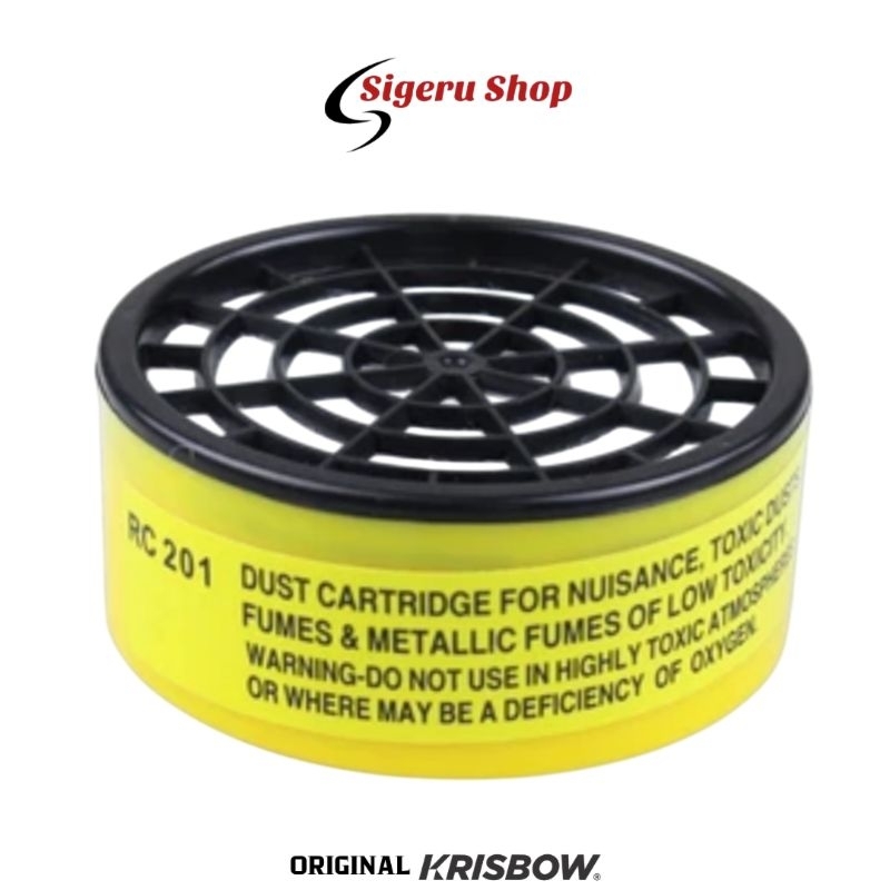 Krisbow Catridge RC 201 Filter Debu dan Asap Masker Respirator