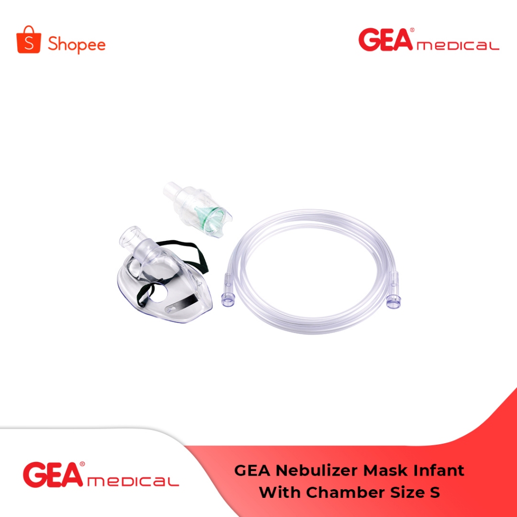 GEA Nebulizer Mask Infant with Chamber (Size S)