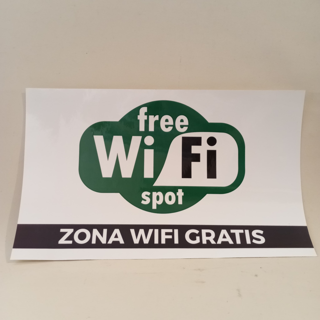 

Stiker Free Wifi Spot | Stiker Zona Wifi Gratis