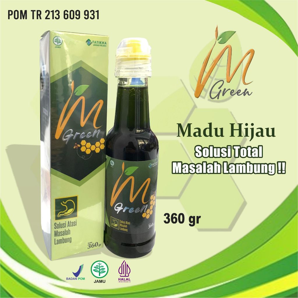 

M-GREEN | MADU MURNI HERBAL | UNTUK SEGALA JENIS PENYAKIT | BPOM