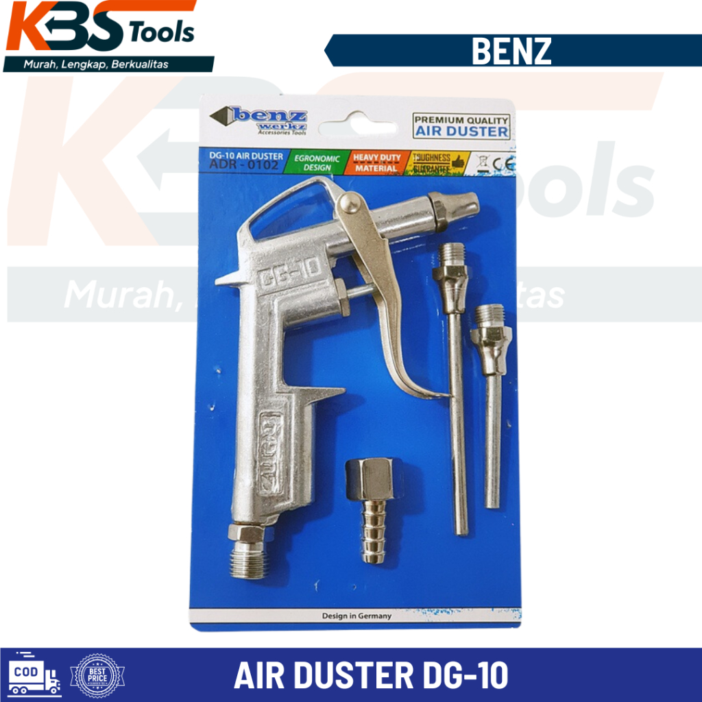 Air Duster DG-10 Benz / Air Blow Gun / Semprotan Angin Kompresor BENZ DG10 - 3 Mata