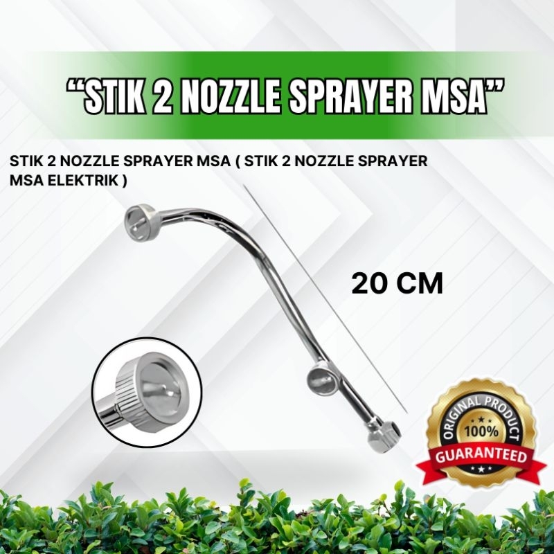 STIK 2 NOZZLE SPRAYER MSA ( stik 2 nozzle sprayer msa elektrik )