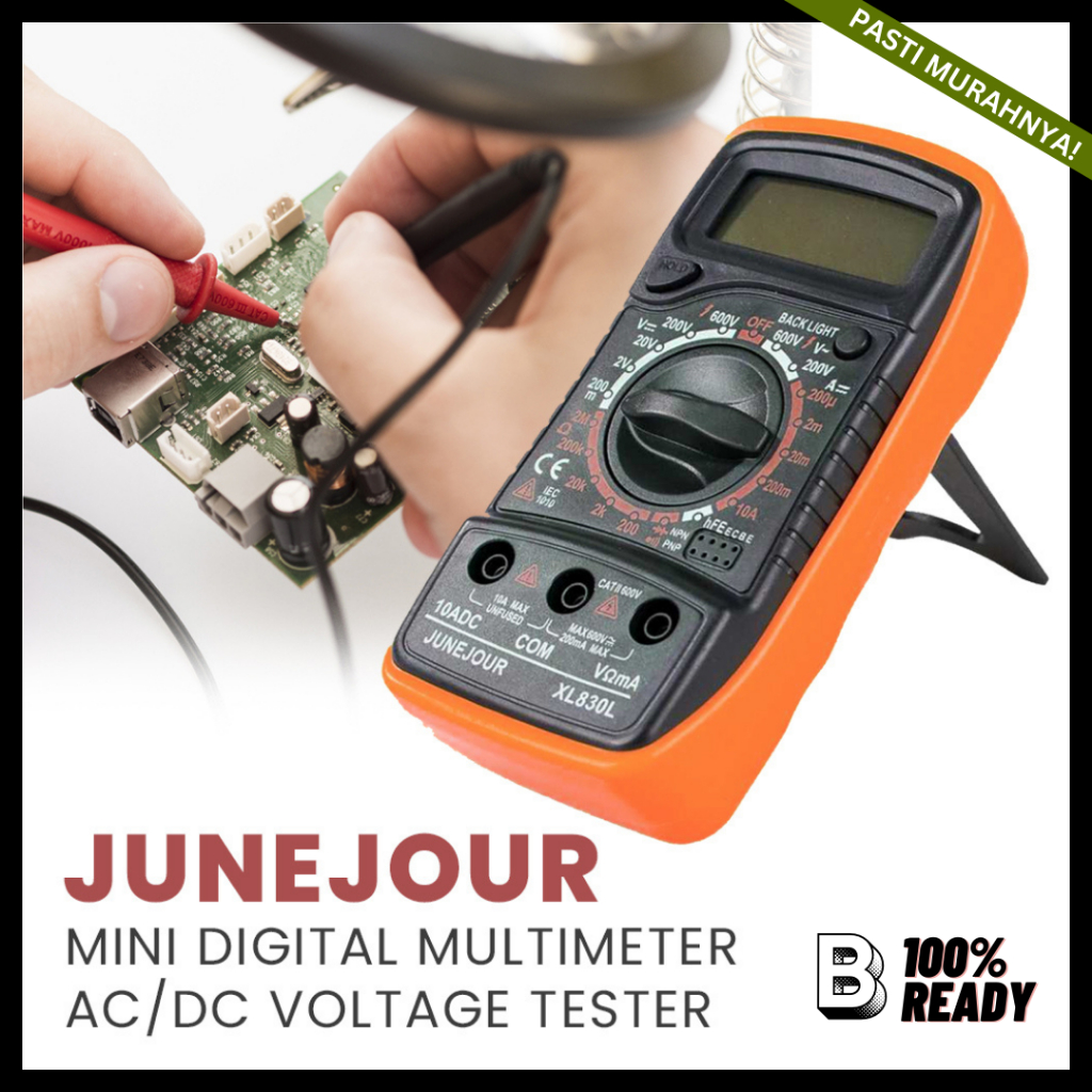 Digital Multimeter / Voltmeter / Digital Tester / Digital Voltmeter / Multitester Digital / Avometer