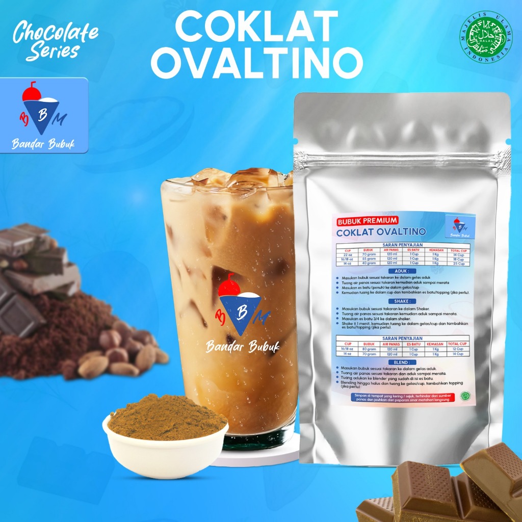 

COKLAT 1KG BUBUK MINUMAN PREMIUM READY BANYAK VARIAN RASA