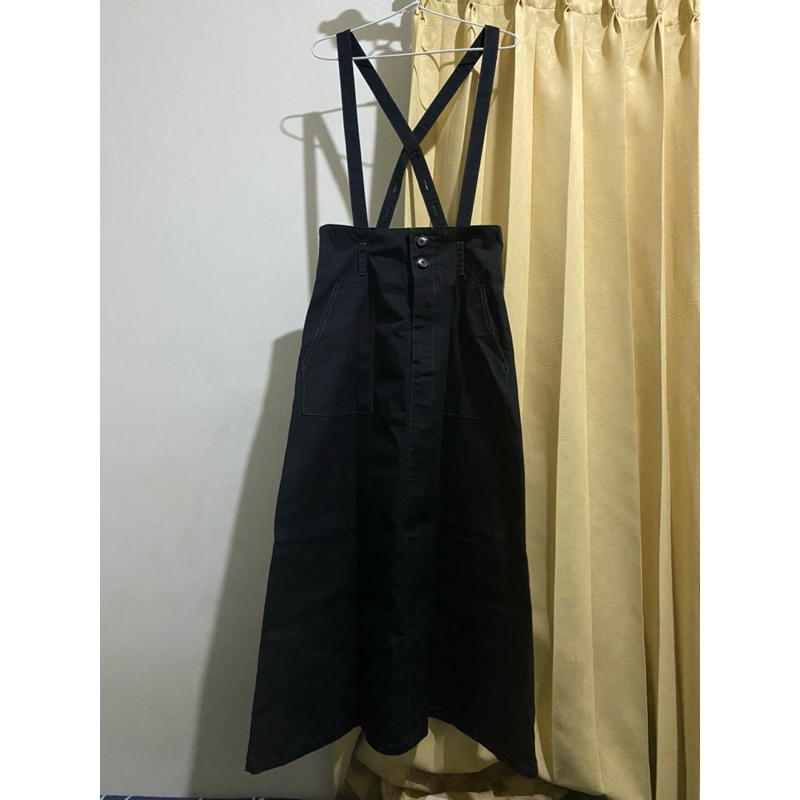 Overall Dress GU - Black