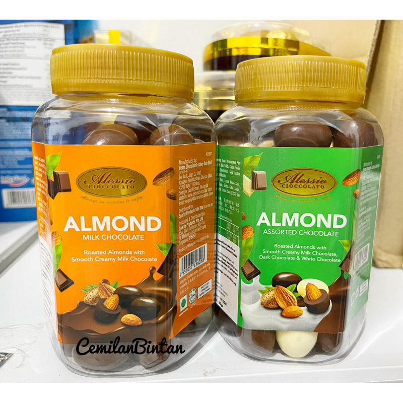 

CemilanBintan (Alessio choco Almond Milk Jar) 400gr