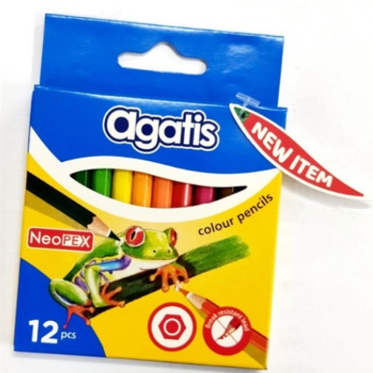 

AGATIS - Pensil 12 Warna Pendek Murah