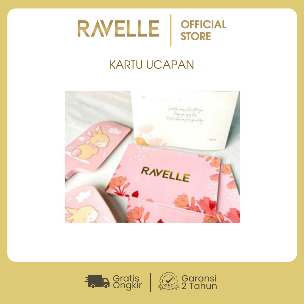 Kartu Ucapan Untuk Produk Ravelle