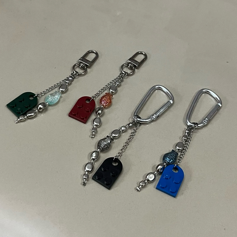 lego fish keychain || gantungan kunci lego ikan