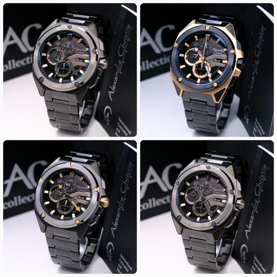 Alexandre Christie AC 6624 Jam Tangan Pria Original
