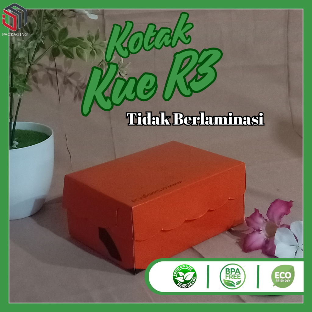 

kotak kue r3 duplex kardus box kue r3 kotak kardus box kotak snack box unik kotak kue isi 3
