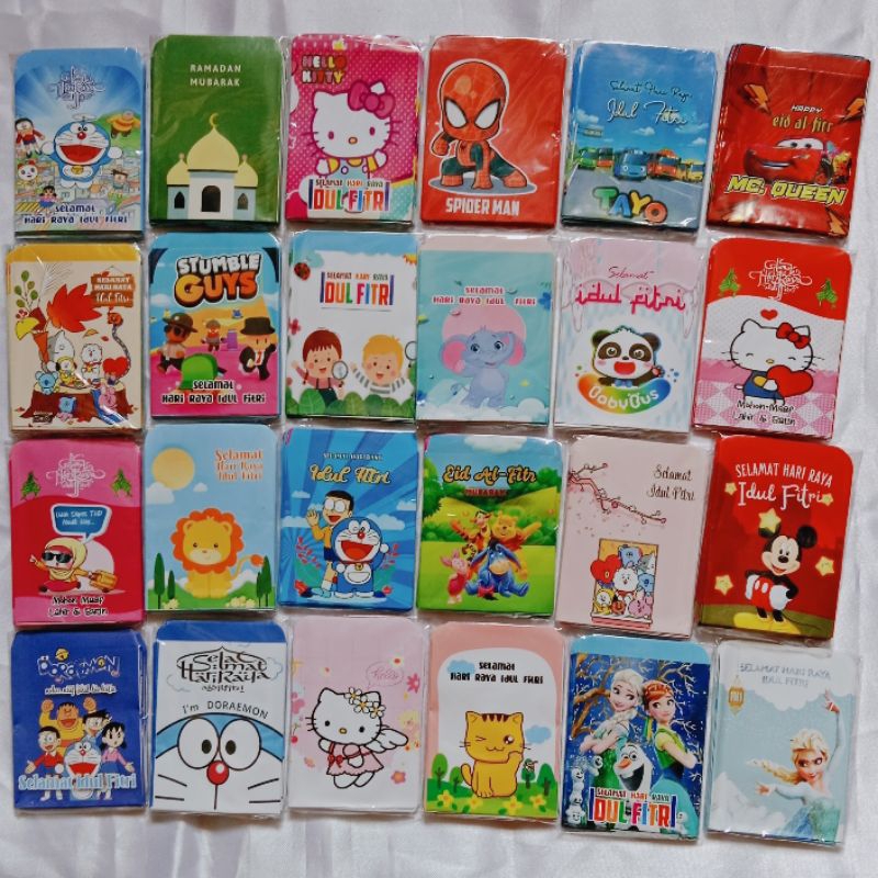 

Amplop Lebaran Kartun ukuran kecil