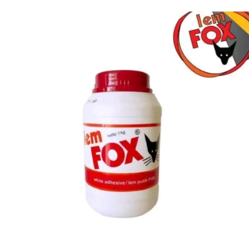 

Lem Fox Putih PVAc Kayu Kertas Super White Glue
