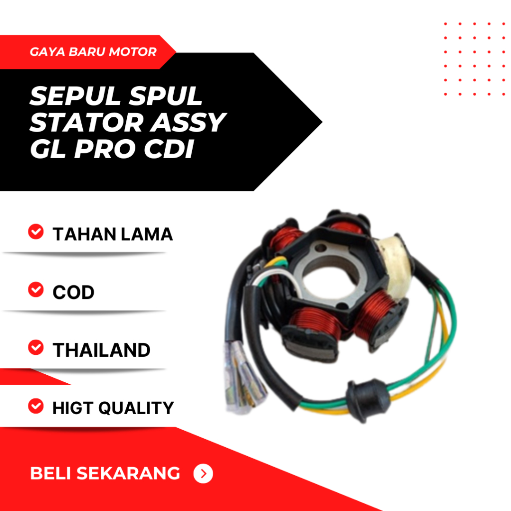 THAILAND SEPUL SPOOL SPOLL SPUL GL PRO CDI STATOR ASSY HONDA GL PRO CDI