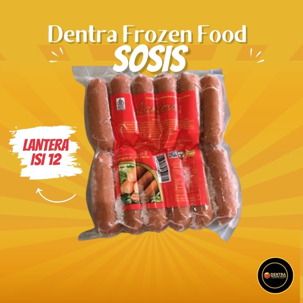 

LANTERA SOSIS 12PCS 500GR