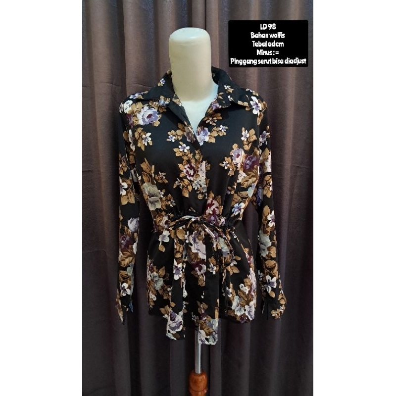 ATASAN KIMONO WANITA/ATASAN KIMONO/PRELOVED KIMONO/BLOUSE KIMONO