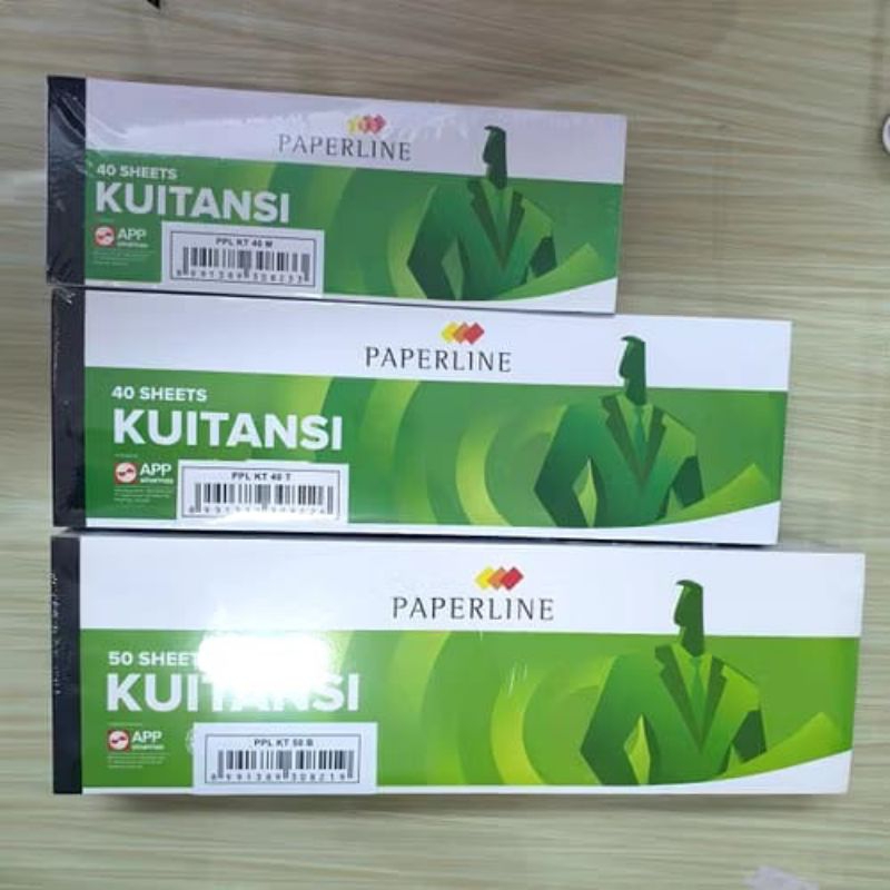 

(1 PCS) Buku Kwitansi Paperline / Kecil / Tanggung / Besar