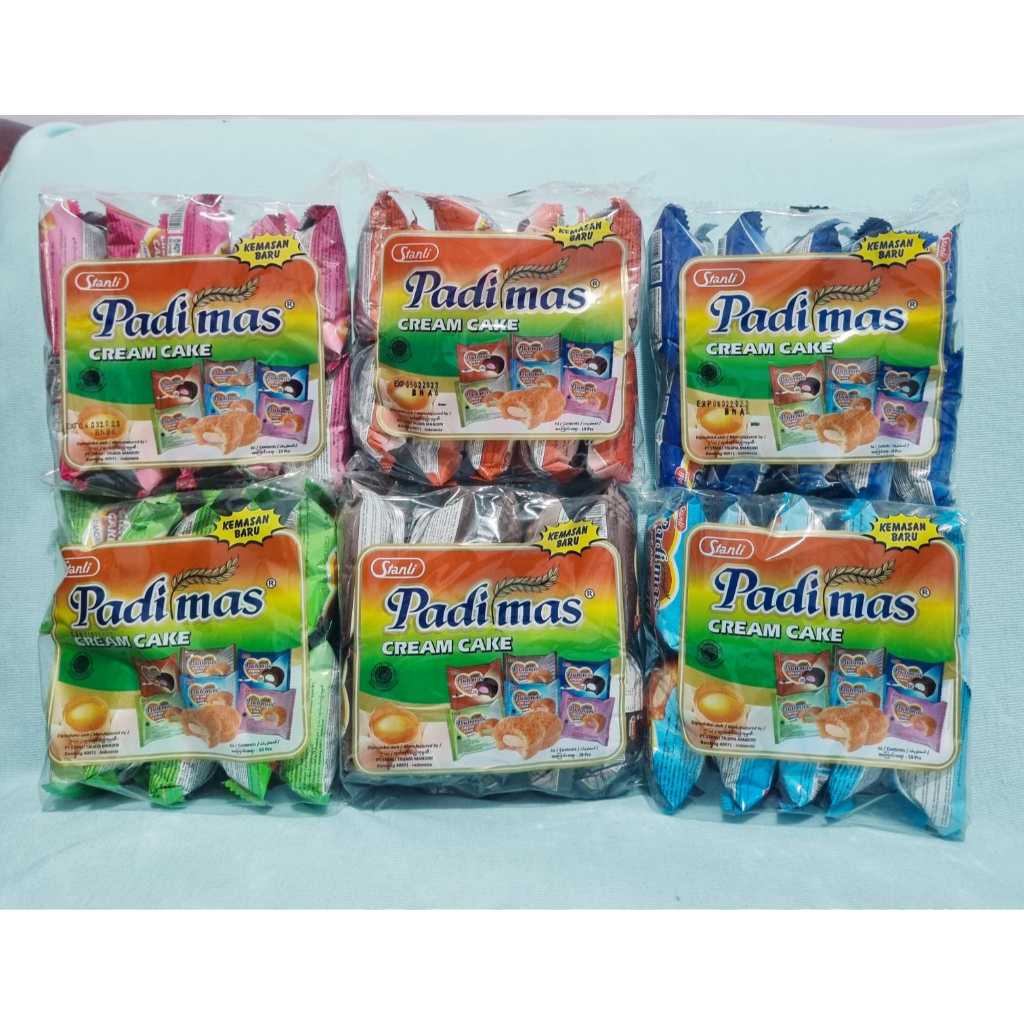 

Padimas Cream Cake Chocolate / Strawberry / Pandan (10 Pcs)