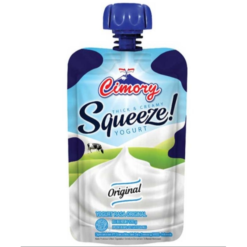 

Cimory Yogurt Squeeze Original 120 gram