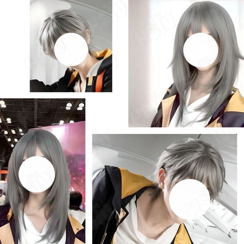 Cosplay Wig Female/Male Trailblazer Cosplay Wig Anime Cosplay Game Honkai Star Rail Cosplay