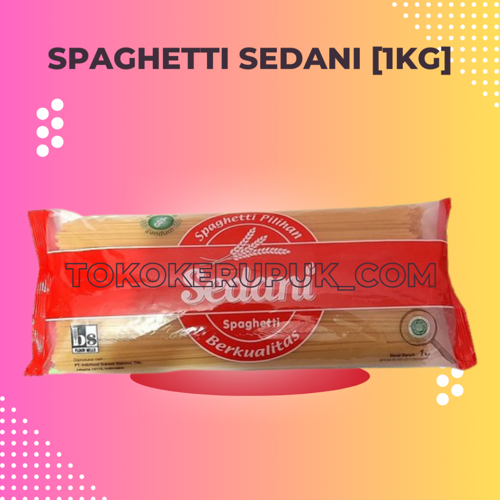 

SPAGHETTI/PASTA SEDANI 1KG/1000GR